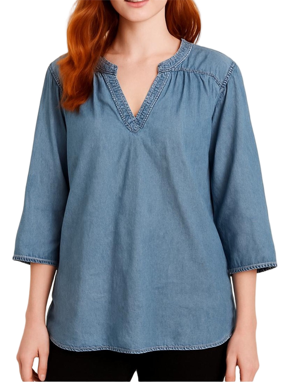 12. WOMENS CHICO’S 3/XL DETAIL TOP